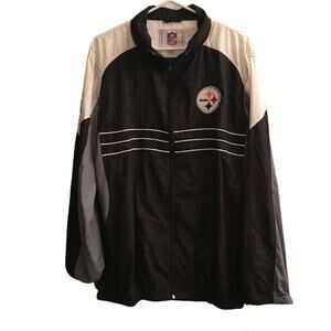 NFL Pittsburgh Steelers lightweight unisex Jacket Size Large